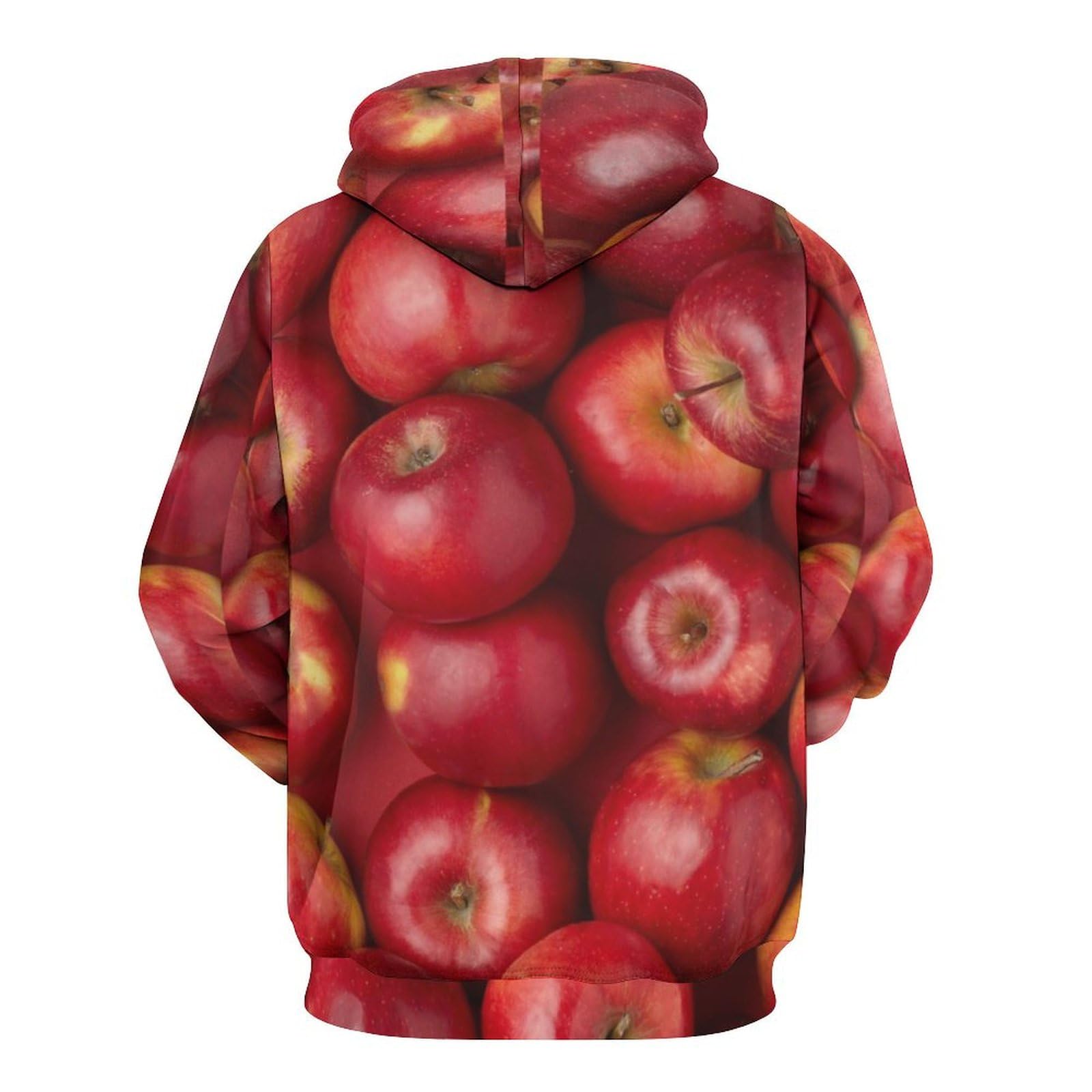 Amazon.co.jp: メンズ パーカー りんご柄 プルオーバー 秋服 長袖